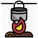 Bonfire Flame Campfire Icon