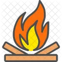 Bonfire Campfire Camp Icon