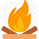 Bonfire Campfire Camp Icon