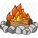Bonfire Fire Nature Icon