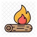Bonfire Campfire Flame Icon