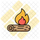 Bonfire Campfire Flame Icon