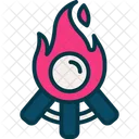 Bonfire Fire Flame Icon