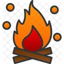 Bonfire Campfire Camping Icon