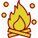 Bonfire Campfire Camping Icon