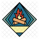 Bonfire Badge  Icon