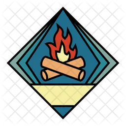 Bonfire Badge  Icon