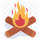 Bonfire Campfire Blaze Icon