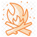 Fire Campfire Camping Icon