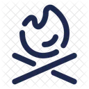 Bonfire Fire Campfire Icon