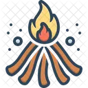 Bonfire Fire Festival Icon