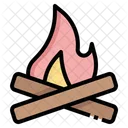 Bonfire Firewood Campfire Icon