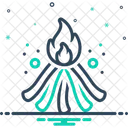 Bonfire Fire Festival Icon