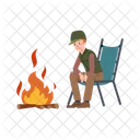 Hunter Rests Fire Icon