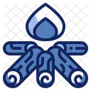 Fire Bonfire Camp Icon