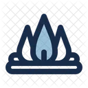 Bonfire Campfire Fire Icon