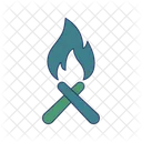 Bonfire Campfire Camp Icon