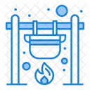 Bonfire Campfire Camping Icon