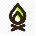 Bonfire Outdoor Campfire Icon