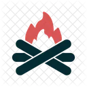 Bonfire Campfire Camping Icon