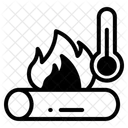 Flame Heat Burn Icon