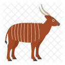 Bongo Hoofed Animal Icon