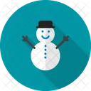 Bonhomme De Neige Celebration Decoration Icon