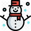 Bonhomme De Neige Hiver Noel Icon