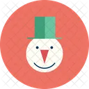 Bonhomme De Neige Hiver Noel Icon