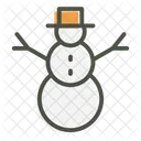 Bonhomme De Neige Neige Noel Icon