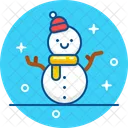 Neige Homme Noel Icon