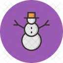 Bonhomme De Neige Neige Noel Icon