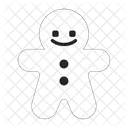 Bonhomme En Pain Depice Pain Depice Biscuit Icon