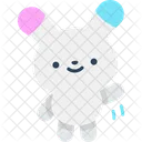 Bonjour Kawaii Lapin Icône