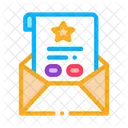 Correo de bonificación  Icono