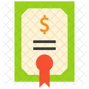 Bono financiero  Icono