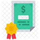 Bono financiero Icono