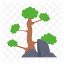 Nature Bonsai Tree Icon