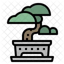 Bonsai Japan Plant Icon