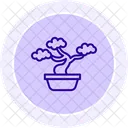Árvore bonsai  Ícone