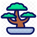 Bonsai Baum  Symbol