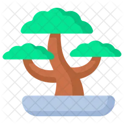 Bonsai Baum  Symbol