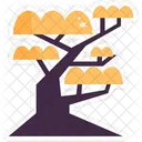 Ilustroflat Tree Stickers Icon
