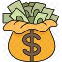 Bonus Money Bag Icon