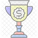 Bonus Cup Lineal Color Icon Icon
