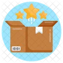 Bonus Reward Loyalty Parcel Package Ratings Icon