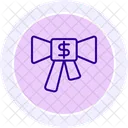 Bonus Ribbon Line Icon Icon