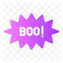 Boo Ghost Halloween Party Icon
