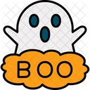 Boo Fantasma Dia Das Bruxas Ícone