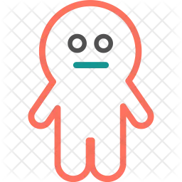 Boo Emoji  Icon